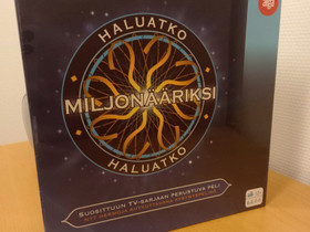 Haluatko miljonääriksi?, Pelit ja muut harrastukset, Seinäjoki, Tori.fi Haluatko miljonääriksi?, Pelit ja muut harrastukset, Seinäjoki, Tori.fi