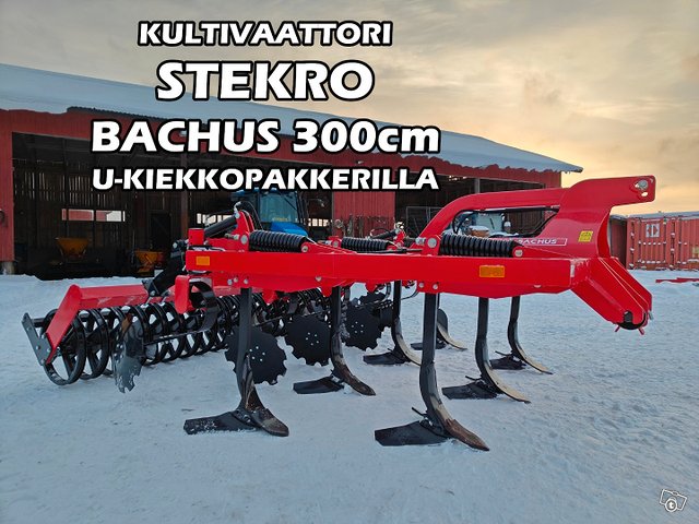 Kultivaattori Stekro Bachus 300cm - UUSI, kuva 1