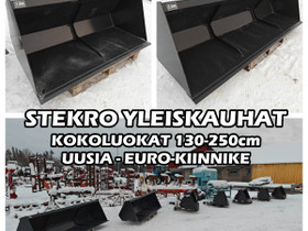 Stekro 130-250cm yleiskauhat EURO-kiinnike, Maatalouskoneet, Kuljetuskalusto ja raskas kalusto, Urjala, Tori.fi