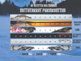 Mittatarroja pukinkonttiin, Kalastustarvikkeet, Metsästys ja kalastus, Jyväskylä, Tori.fi Mittatarroja pukinkonttiin, Kalastustarvikkeet, Metsästys ja kalastus, Jyväskylä, Tori.fi
