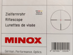Kiikaritähtäin Minox 1-5x24 allrounder, Metsästysoptiikka, Metsästys ja kalastus, Rääkkylä, Tori.fi Kiikaritähtäin Minox 1-5x24 allrounder, Metsästysoptiikka, Metsästys ja kalastus, Rääkkylä, Tori.fi