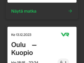 Junaliput, Matkat, risteilyt ja lentoliput, Matkat ja liput, Kuopio, Tori.fi Junaliput, Matkat, risteilyt ja lentoliput, Matkat ja liput, Kuopio, Tori.fi