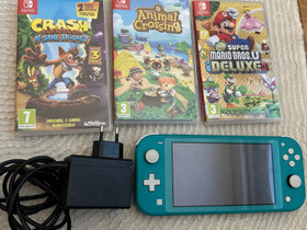VARATTU Nintendo switch lite + kolme peliä, Pelikonsolit ja pelaaminen, Viihde-elektroniikka, Tampere, Tori.fi VARATTU Nintendo switch lite + kolme peliä, Pelikonsolit ja pelaaminen, Viihde-elektroniikka, Tampere, Tori.fi