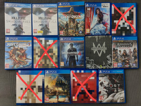 PS4 Pelejä, Pelikonsolit ja pelaaminen, Viihde-elektroniikka, Pirkkala, Tori.fi PS4 Pelejä, Pelikonsolit ja pelaaminen, Viihde-elektroniikka, Pirkkala, Tori.fi