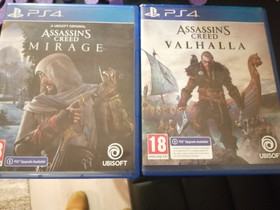AC-pelit Valhalla ja Mirage Ps4/Ps5, Pelikonsolit ja pelaaminen, Viihde-elektroniikka, Oulu, Tori.fi AC-pelit Valhalla ja Mirage Ps4/Ps5, Pelikonsolit ja pelaaminen, Viihde-elektroniikka, Oulu, Tori.fi