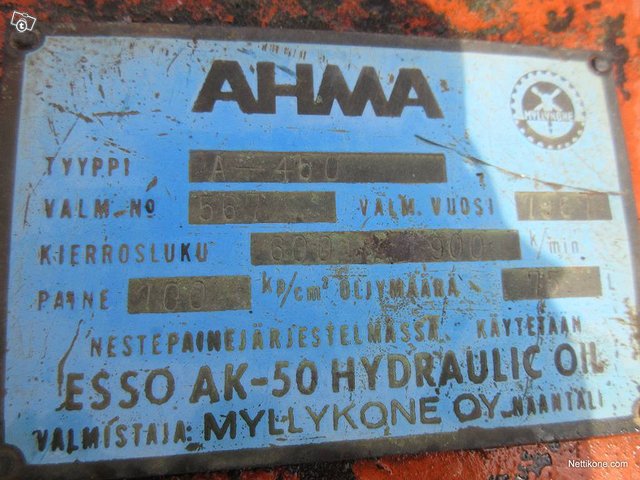 Ahma A-460 7