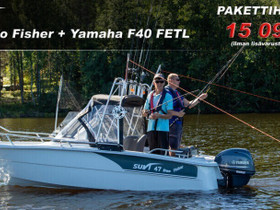 Suvi 47 DUO Fisher, Moottoriveneet, Veneet, Rovaniemi, Tori.fi