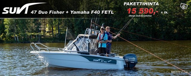 Suvi 47 Duo Fisher + Yamaha F40FETL 1