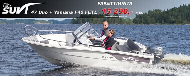Suvi 47 Duo + Yamaha F40 FETL 1