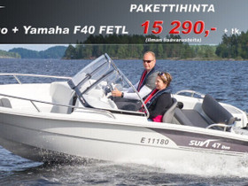 Suvi 47 Duo + Yamaha F40 FETL, Moottoriveneet, Veneet, Rovaniemi, Tori.fi