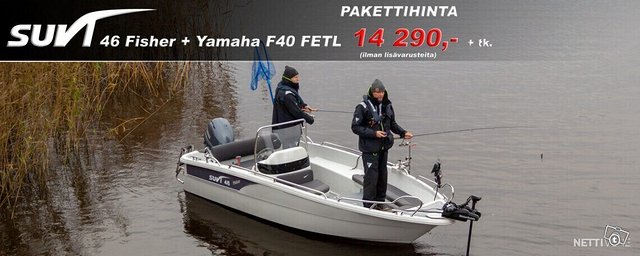 Suvi 46 Fisher + Yamaha F 40 FETL, kuva 1