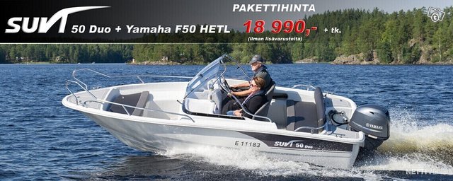 Suvi 50 Duo + Yamaha F50HETL 1