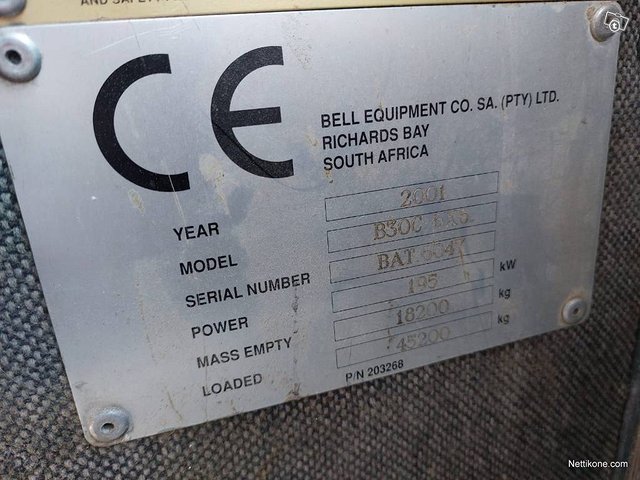Bell B30C DUMPPERI 13