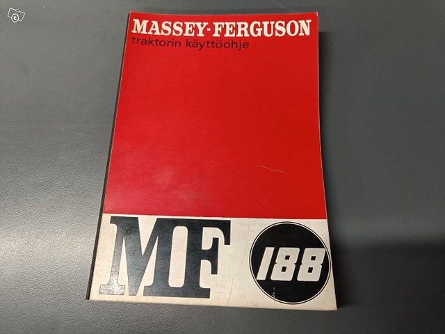 Massey Ferguson 188 ohje- ja varaosakirja, kuva 1
