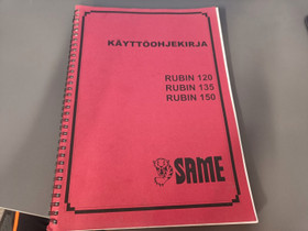 Same Rubin 120, 135, 150 traktorin ohjekirja, Traktorit, Kuljetuskalusto ja raskas kalusto, Urjala, Tori.fi