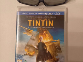 Tintin Blu Ray 3D, Kotiteatterit ja DVD-laitteet, Viihde-elektroniikka, Helsinki, Tori.fi