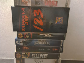 VHS elokuvia, 13 erilaista, Elokuvat, Vaasa, Tori.fi