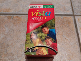 Agfa 400 Vista filmirullat 3kpl, Valokuvaustarvikkeet, Kamerat ja valokuvaus, Oulainen, Tori.fi