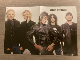 Velvet Revolver juliste, Muu musiikki ja soittimet, Musiikki ja soittimet, Vantaa, Tori.fi