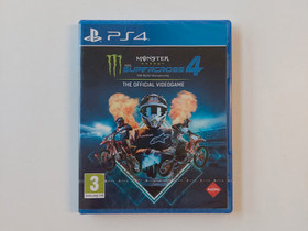 Monster Energy Supercross 4 PS4, uusi, Pelikonsolit ja pelaaminen, Viihde-elektroniikka, Vantaa, Tori.fi