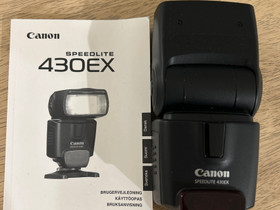Canon speedlite 430ex, Valokuvaustarvikkeet, Kamerat ja valokuvaus, Jyvskyl, Tori.fi