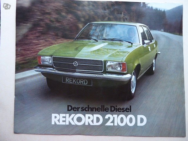 Opel Rekord D diesel