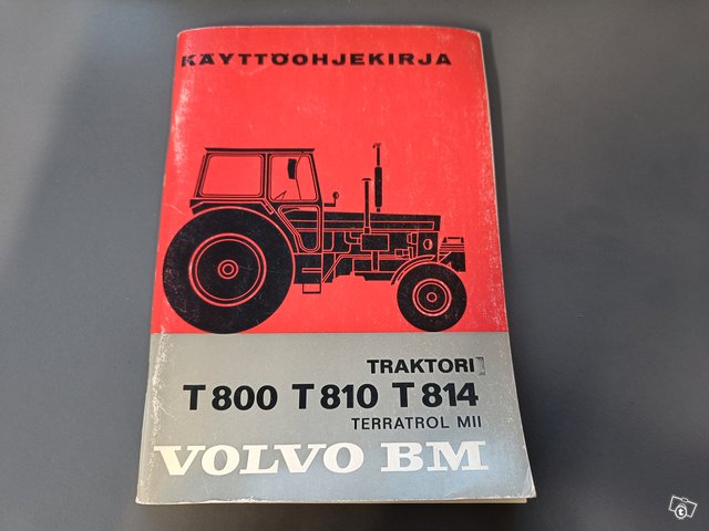 Volvo T800, T810, T814 traktorin ohjekirja, kuva 1