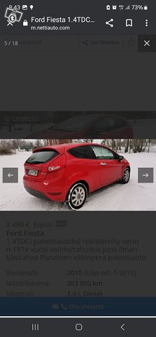 Ford Fiesta Van 6