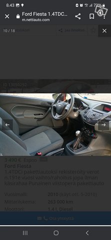 Ford Fiesta Van 9