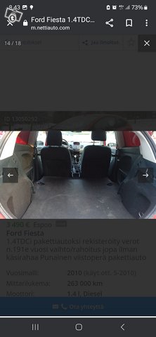 Ford Fiesta Van 11