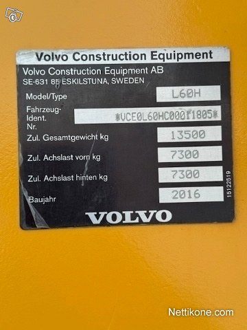 Volvo L60H 25