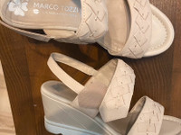 Uudenveroiset sandaalit nahkaa Marco Tozzi koko 40