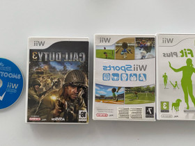 Wii pelej, Pelikonsolit ja pelaaminen, Viihde-elektroniikka, Mntsl, Tori.fi