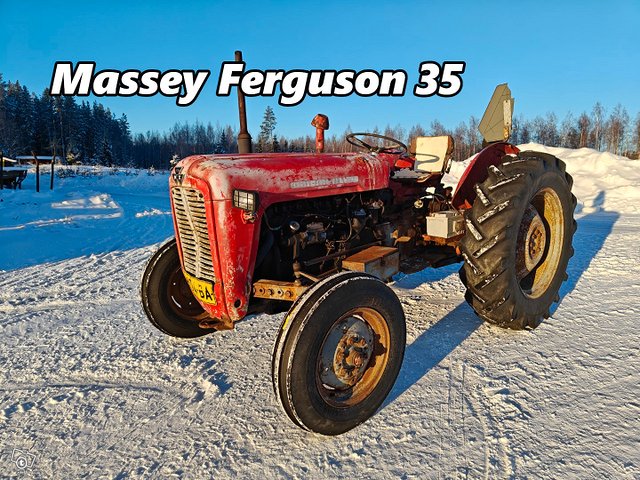Massey Ferguson 35 traktori - VIDEO - rekisterissä 1