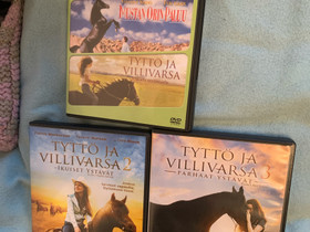 Tytt ja villivarsa 1-3 dvd, Elokuvat, Kotka, Tori.fi