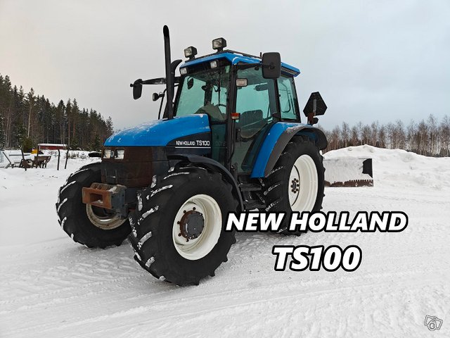 NEW HOLLAND TS100 traktori - KATSO VIDEO, kuva 1