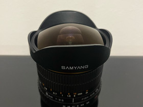 Samyang 8mm 1:3.5 Fish-Eye CS (Canon), Objektiivit, Kamerat ja valokuvaus, Helsinki, Tori.fi