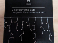 Ulkovaloverho LED