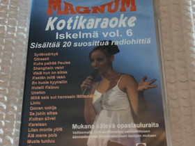 Magnum Iskelm vol. 6 karaoke, Musiikki CD, DVD ja nitteet, Musiikki ja soittimet, Turku, Tori.fi