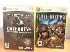 Call of Duty Xbox 360, Pelikonsolit ja pelaaminen, Viihde-elektroniikka, Jyvskyl, Tori.fi