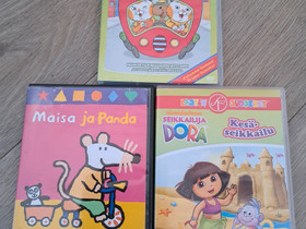 Lasten ohjelmia 3 dvd-levy, Elokuvat, Laukaa, Tori.fi