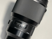 Sigma 85mm 1.4 Art Sony FE objektiivi