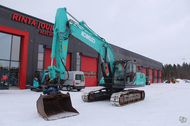 Kobelco SK 210 LC / Pyörittäjä, Kauha, Rasvari, Lämmitin 2