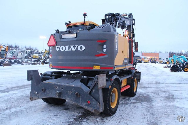 Volvo EWR 150 E / Pyörittäjä, Kauha, Rasvari 6