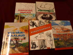 Harrastajan oppaat maalaamiseen ja piirtmiseen, Harrastekirjat, Kirjat ja lehdet, Vantaa, Tori.fi
