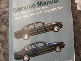 BMW 7 series service manual, Lisvarusteet ja autotarvikkeet, Auton varaosat ja tarvikkeet, Marttila, Tori.fi