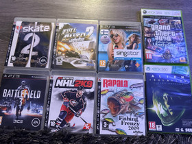 Ps3 ja xbox 360 pelej, Pelikonsolit ja pelaaminen, Viihde-elektroniikka, Kajaani, Tori.fi