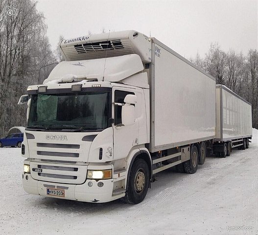 Scania P420 Kylmäkoriyhdistelmä 6x2 1