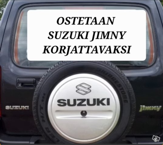 Suzuki Jimny myös vialliset kelpaa 1