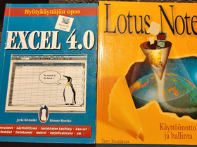 Excel 4.0 ja Lotus Notes 4, Oppikirjat, Kirjat ja lehdet, Lohja, Tori.fi